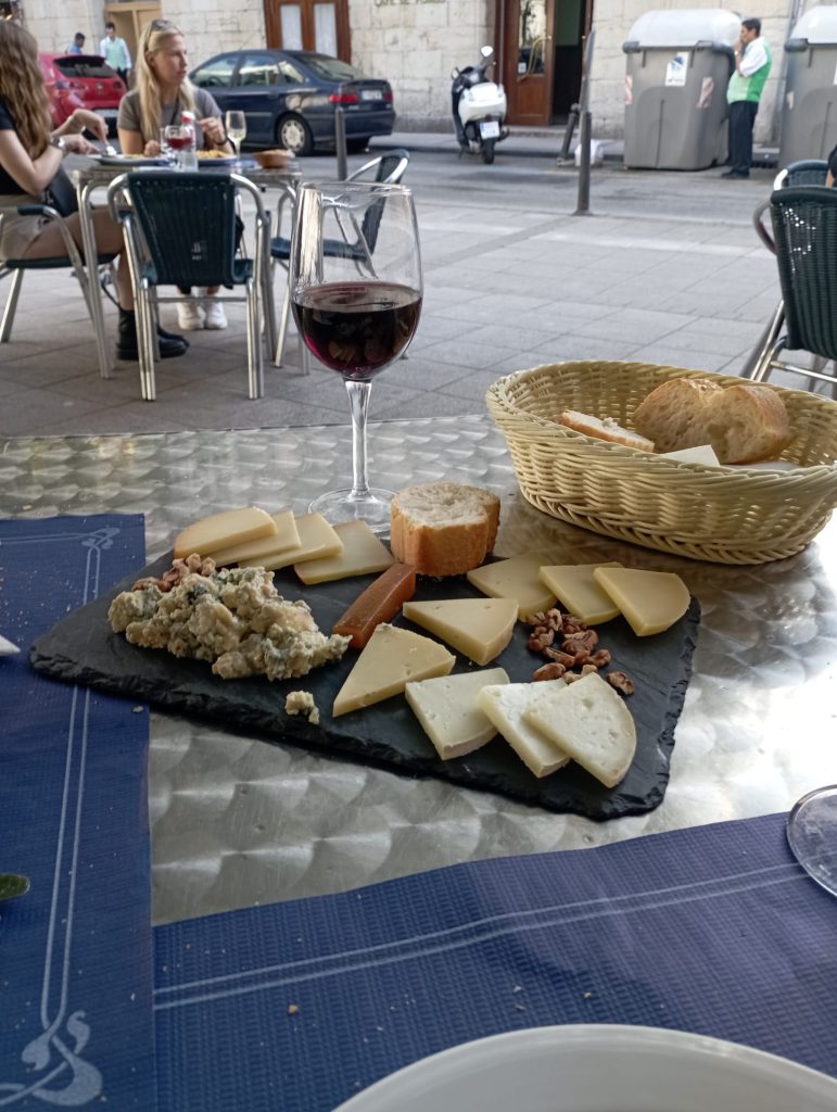 Una ración de queso de Cabrales